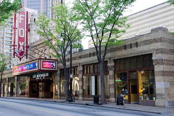 Fox Theater in downtown Atlanta, Areas We Serve